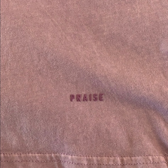 Lavender PRAISE tee shirt - Picture 4 of 5
